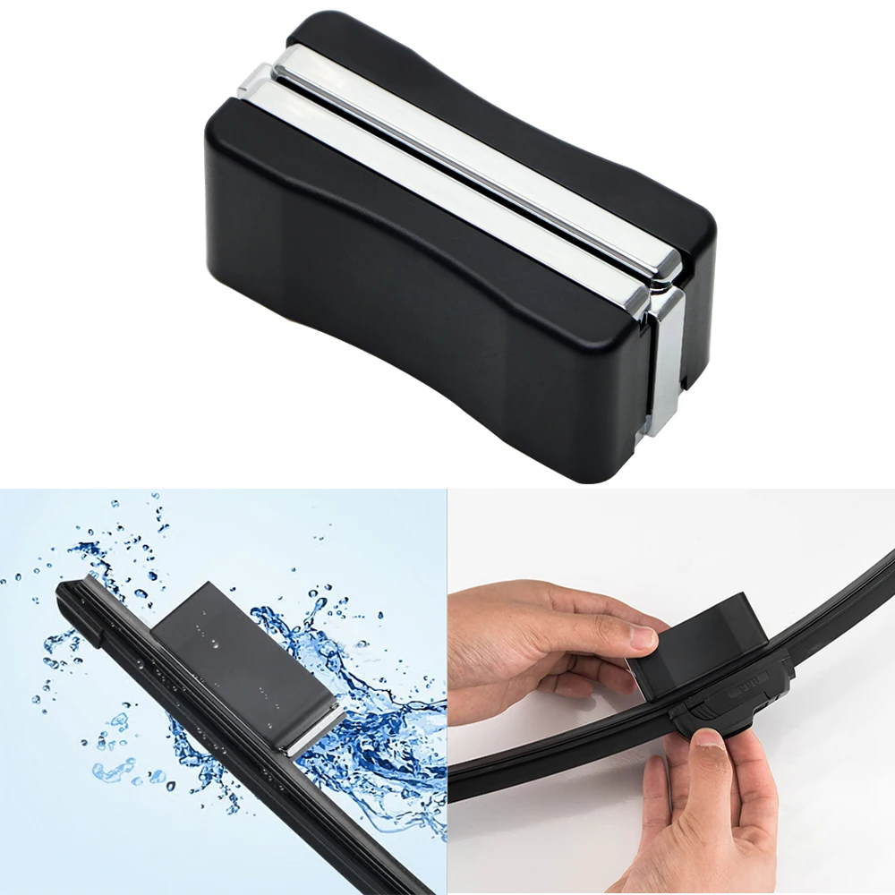 

Universal Car Wiper Blade Repair Tool Wiper Cleaning Brush Auto Windshield Wiper Restorer Windscreen Cleaner Device Car-styling