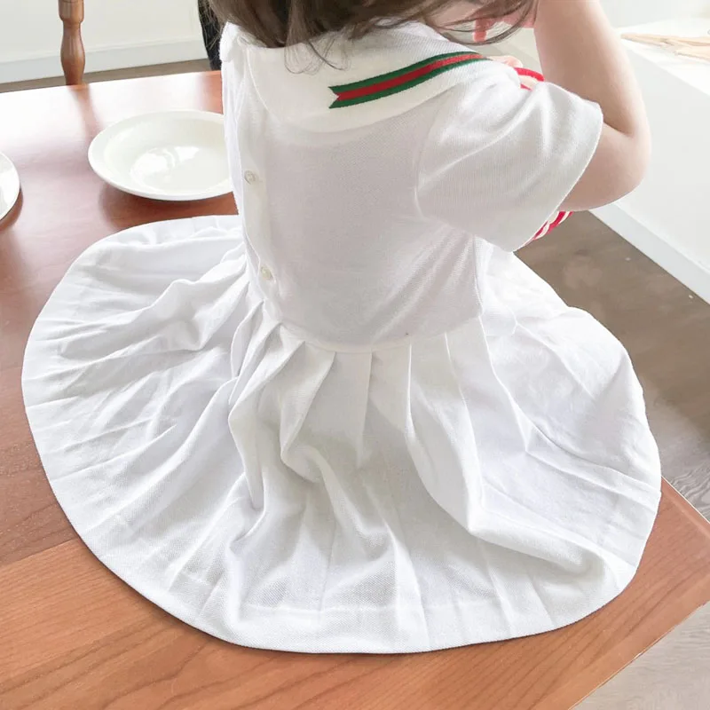 

Pre-sale 2021 Ship Mid-april New Flower Girl Dresses Summer Dress for Girls Toddler Girl Spring Clothes 2021 Wholesale Clothing