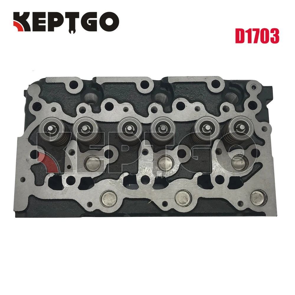 D1703 D1703E D1703B D1703EB полная головка цилиндра для Kubota Bobcat 238 325 328 | Строительство и