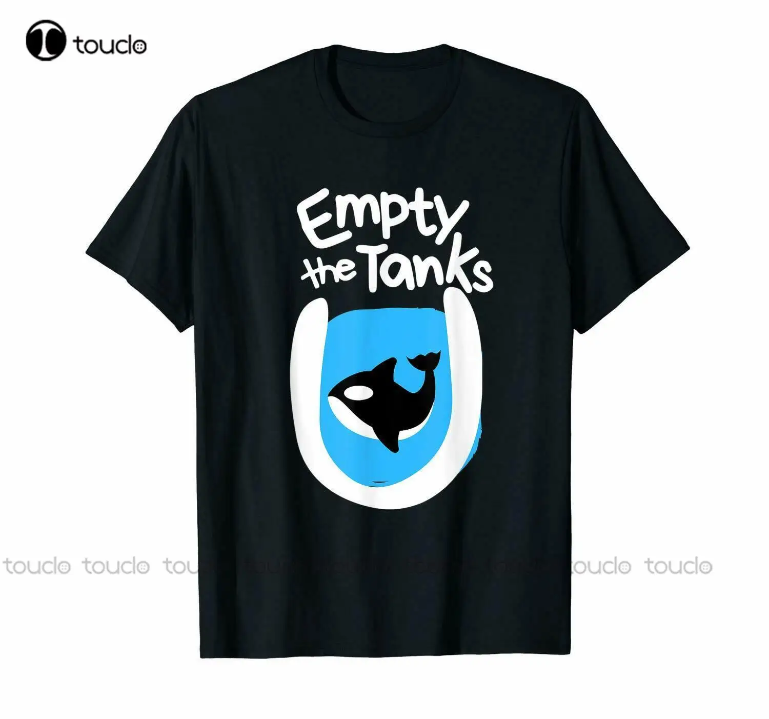 

Empty The Tanks Killer Whale Orca Dolphin Sea World Earth Day Black T-Shirt Tshirts Custom Aldult Teen Unisex Fashion Funny New
