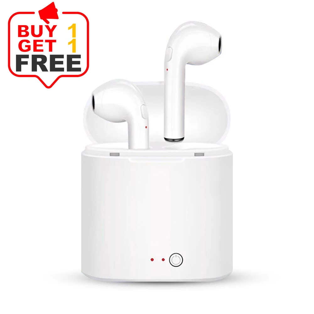 I7s наушники вкладыши TWS с Беспроводной беспроводные гарнитура Bluetooth чехол для