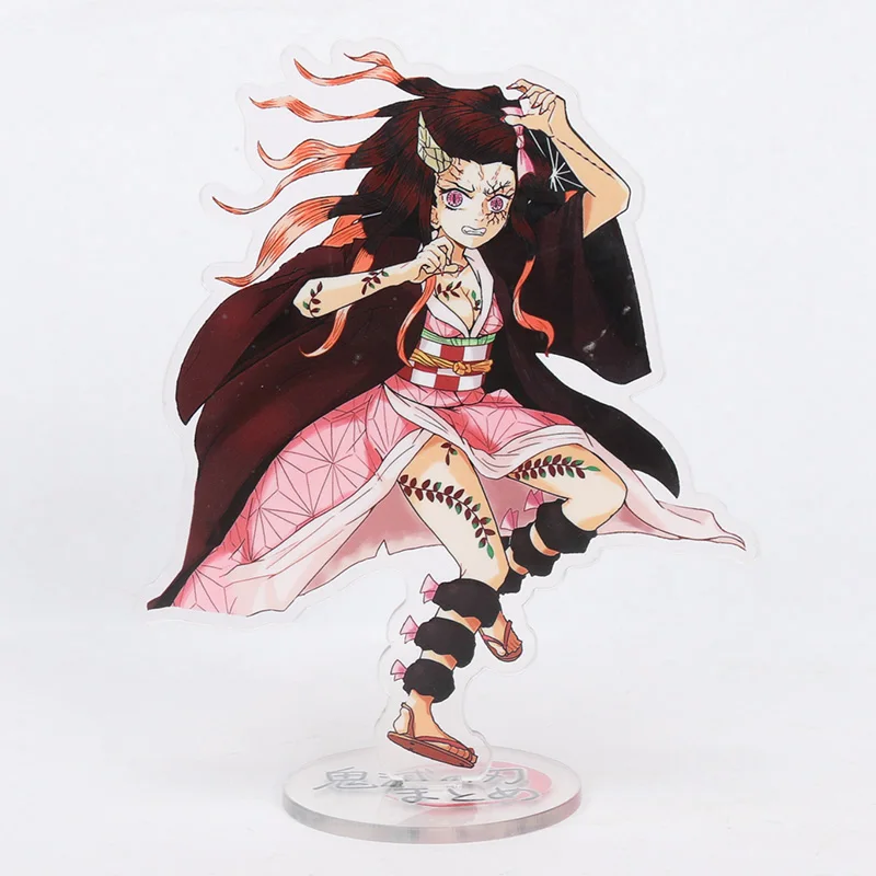 Acrylic Stand Fig9 5,5-16 см Kimetsu no Yaiba акриловый демон убийца Kimetsu no Yaiba брелок Tanjirou Nezuko Kamado фигурка на акриловой подставке Рождество - Цвет: Acrylic Stand Fig9