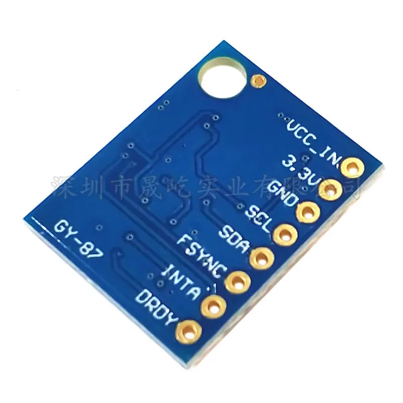 

GY-87 10DOF MPU6050 HMC5883L BMP180 sensor module