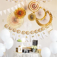 round paper fan flower holiday new year shopping mall window wedding birthday party background wall decoration