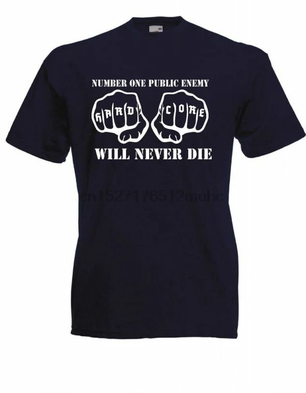 

(Musik ) of Hardcore Fans - Will never Herren T-Shirt Master die! bis 5XL