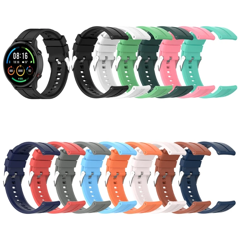 22 мм силиконовый ремешок для часов с Quick Release шпильки подходит мобильного часо Fit