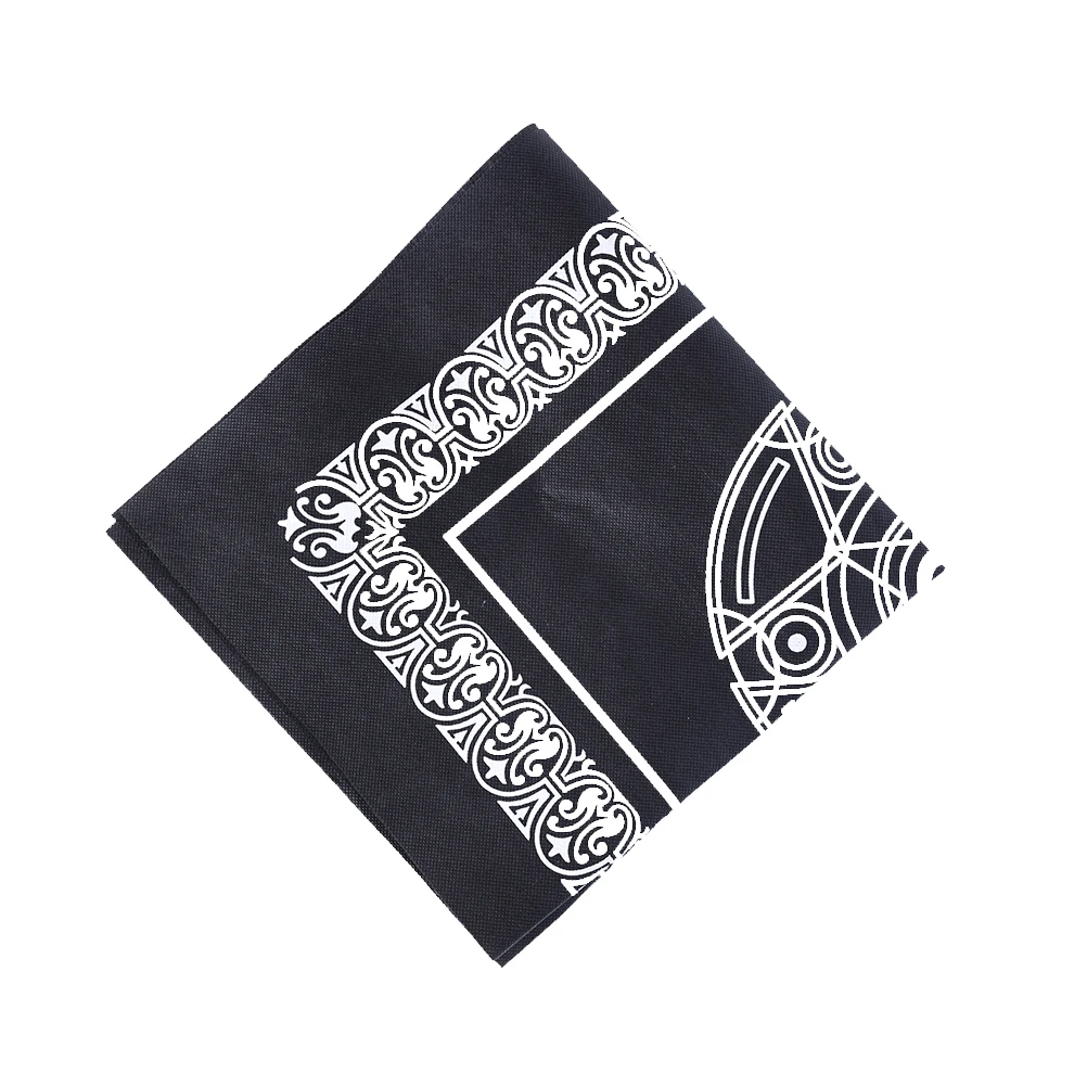 

49*49cm Pentacle Tarot Game Tablecloth Non-woven Material Board Game Textiles Tarots Table Cover Playing Cards