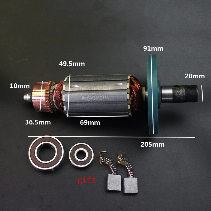 

Роторный якорь для деревообрабатывающего гравировального Станка Makita 3612C, ротор, аксессуары для электроинструмента