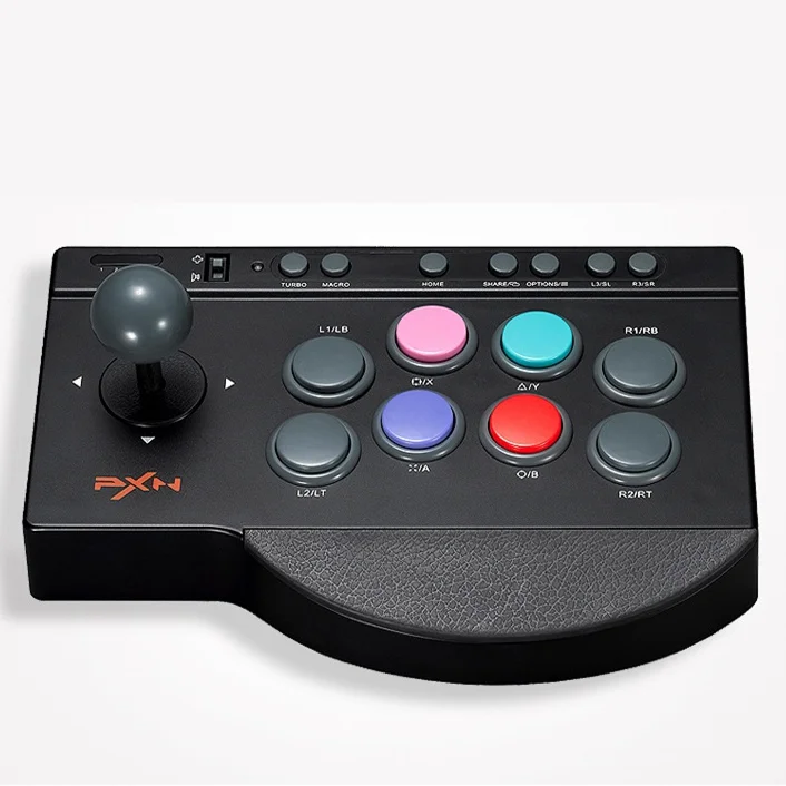 

USB Wired Retro Arcade Game Joystick Turbo Controller Fighting Base for Win PC/PS 3/PS4/XBOX-ONE/NS Switch/Andorid/TV/Box/Phone