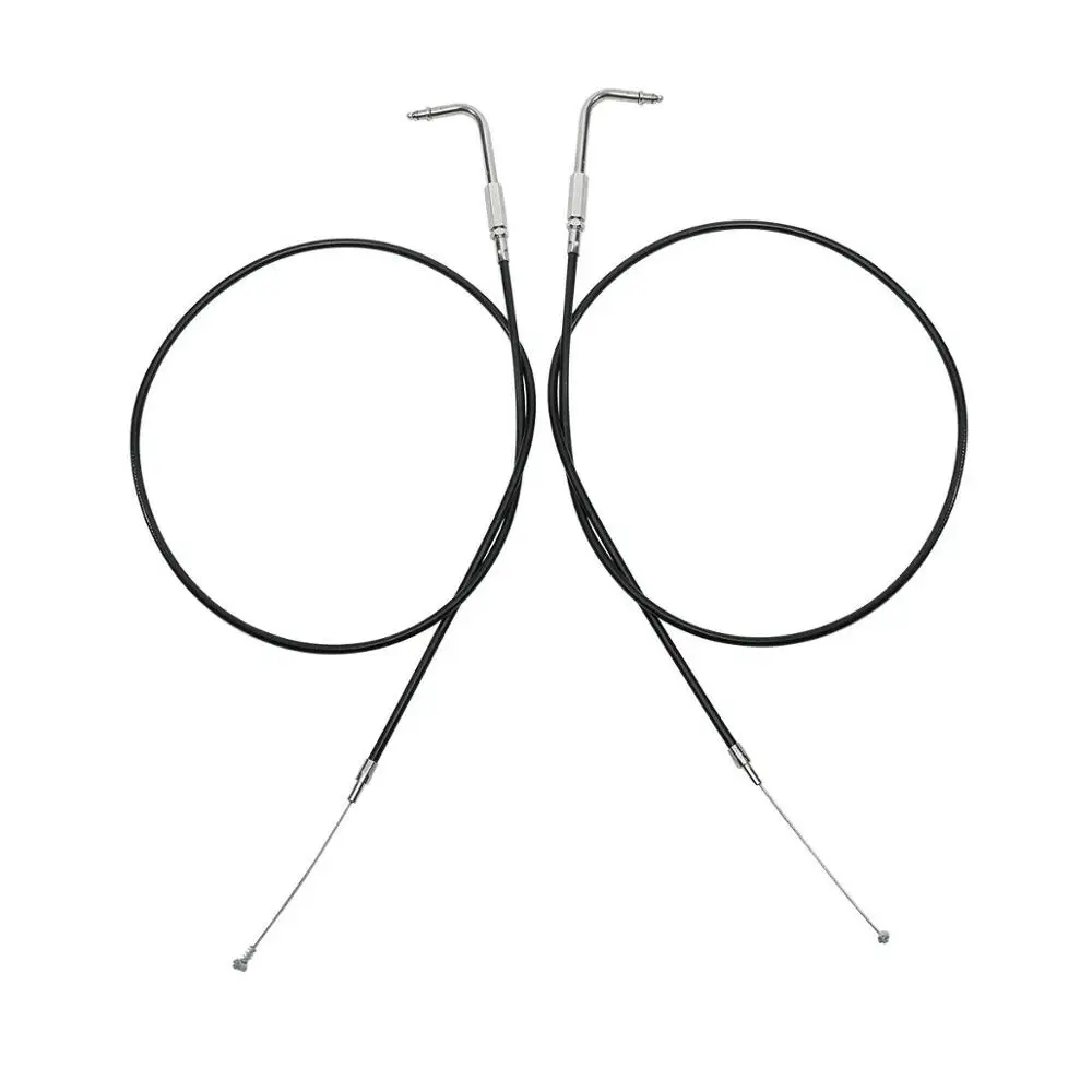 Мотоцикл 80 см-220 см черный трос дроссельной заслонки для Harley Sportster XL883 XL1200 Roadster XL1200R