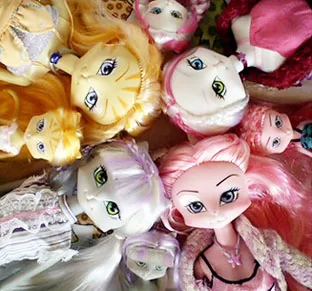 Новые кукольные головки кошачьи для кукол монстров котенок кукла девочек