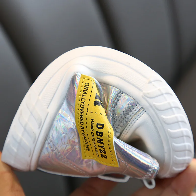 

Fashion Children's Winter Shoes 2020 Autumn and Winter New Boys and Girls Canvas Shoes High To Help Leisure Warm Boy Shoes