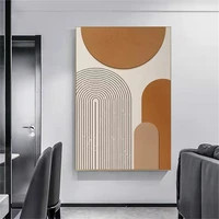 hand painted oil painting abstract painting porch modern light luxury living room sofa dining room background wall painting