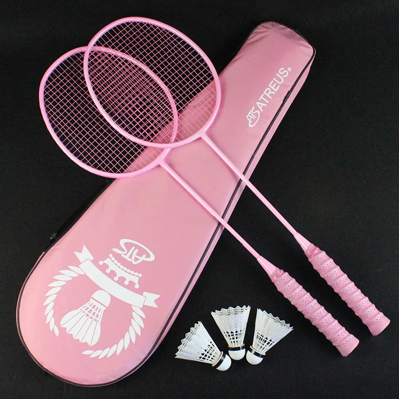 

Colorful Defensive Badminton Racket Carbon Super Light Durable Badminton Game Racquet Casual Raquete Fitness Equipment