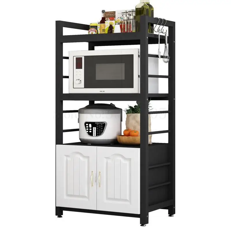 Кухонная полка напольная многоярусная для домашних кастрюль подставка посуды