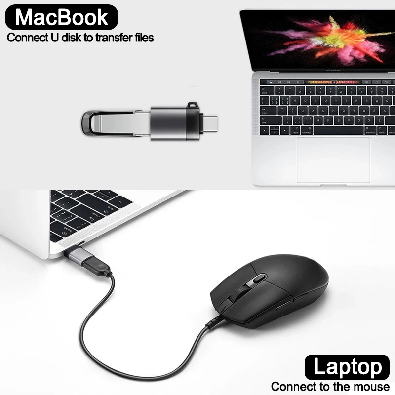 Адаптер Micro USB к Micro-SD устройство для чтения смарт-карт памяти ноутбука Xiaomi адаптер