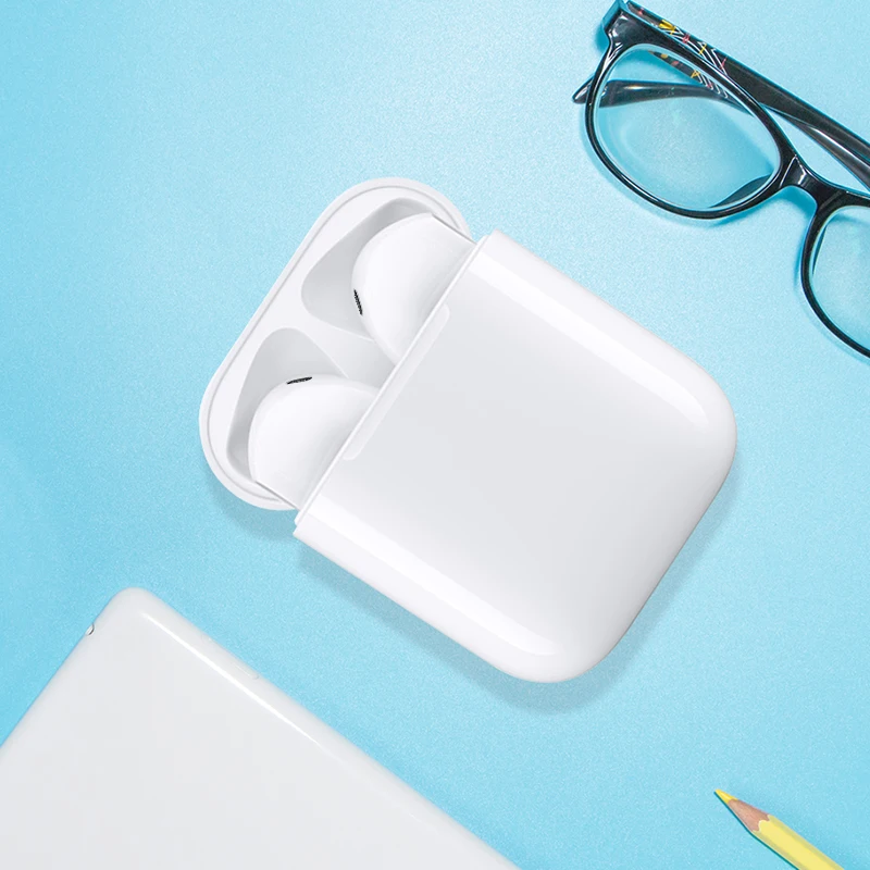 i11 TWS Bluetooth 5.0 Wireless Earphones Earpieces mini Earbuds i7s With Mic blue box For iPhone Samsung
