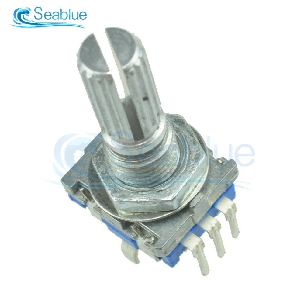 5 шт./лот 15 мм 20 5-контактный поворотный переключатель энкодера Plum Handle EC11