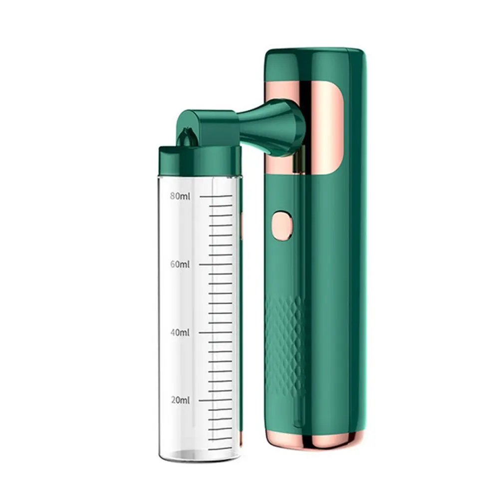 

Compact Wireless Disinfection Spray Handheld Portable USB Rechargeable Nano Atomizer Home Purple Light Sterilization Spray