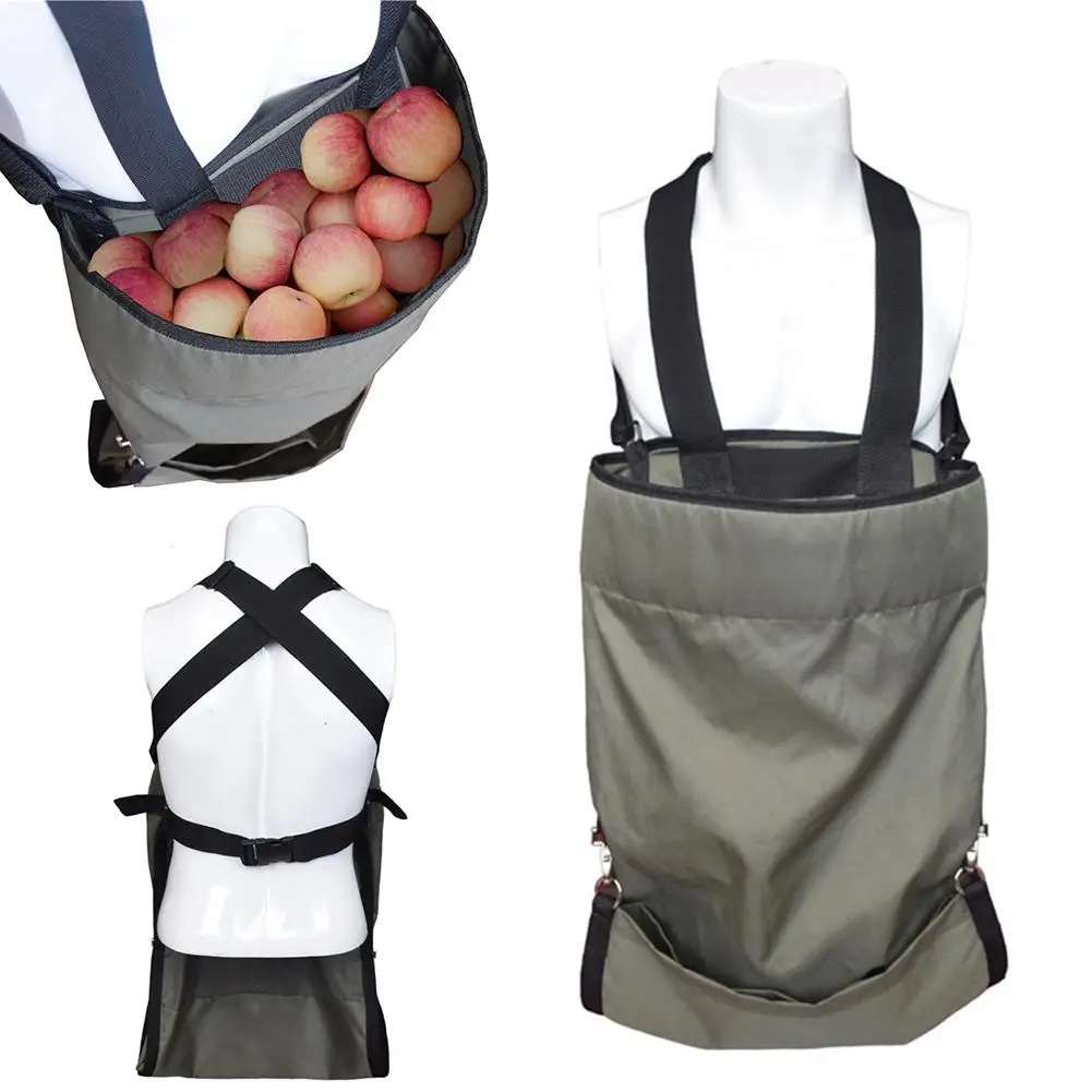 

Large Capacity Fruit Vegetable Harvest Picking Bag Oxford Cloth Collecting Apron