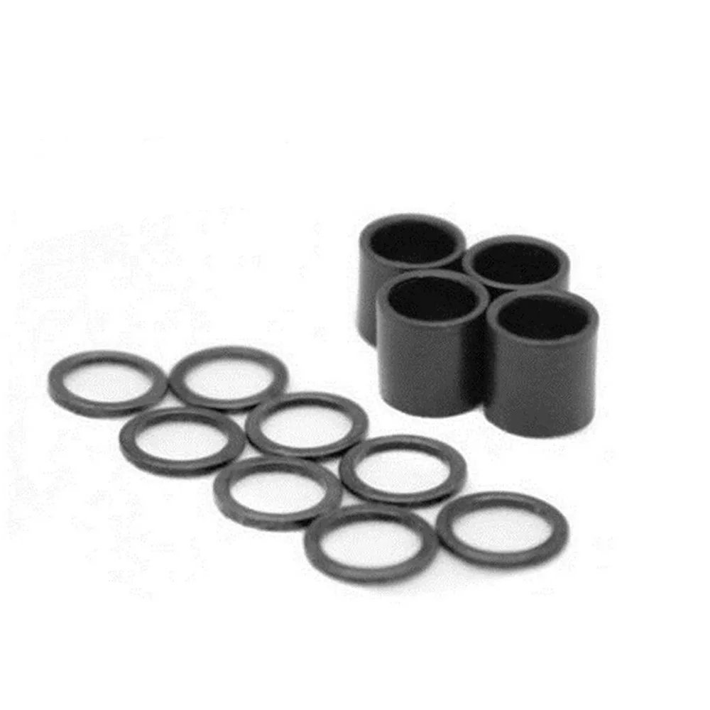 

Skateboard Longboard Hardware Kit 8 Speed Ring Washers 4 Bearing Spacers Durable Skateboard Longboard Accessories