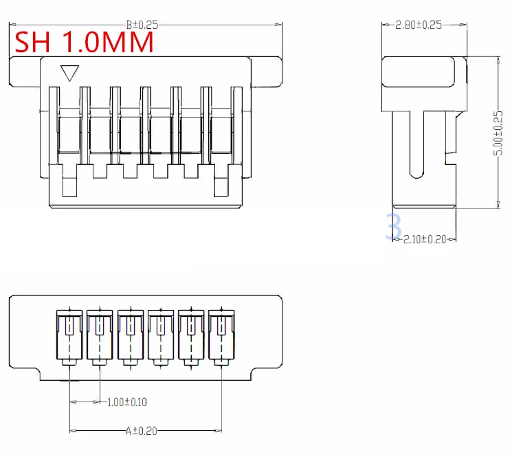 50 шт. SH 1,0 JST 1,25 PH 2,0 XH 2,54 мм Pitch Разъем 2/3/4/5/6/7/8/9/10/11/12/13/14/15 /16P Pin Корпус