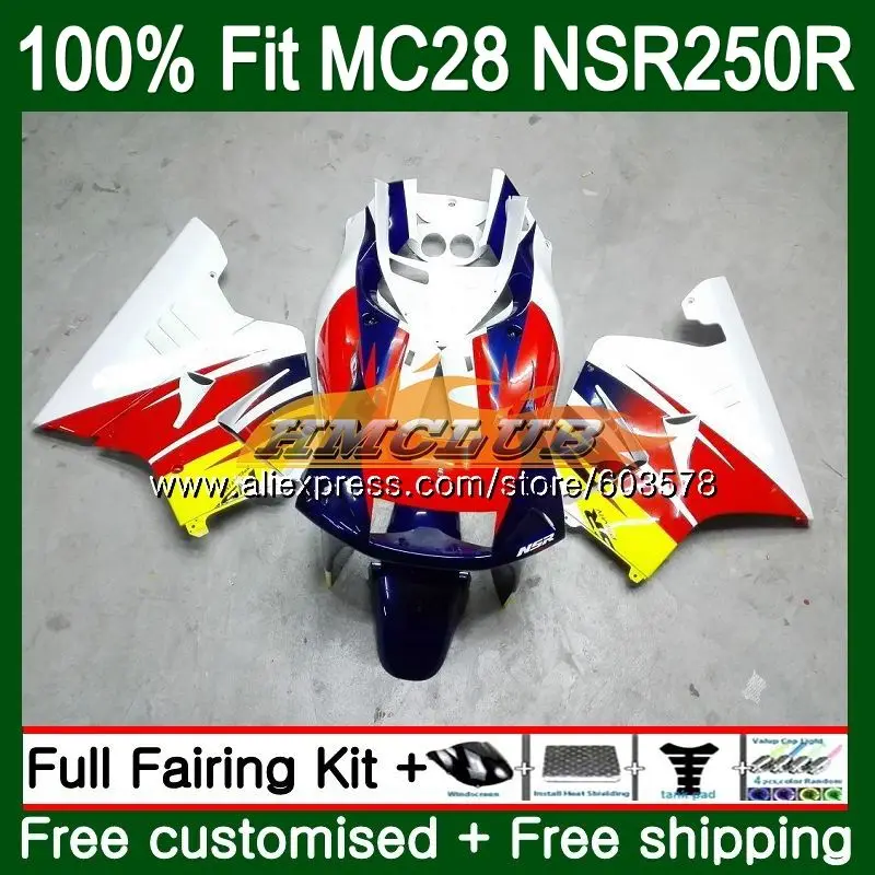 

Injection For HONDA NSR250R 1994 1995 1996 1997 1998 1999 Red White 102CL.9 MC28 NSR250 R RR NSR 250R 94 95 97 98 99 Fairing