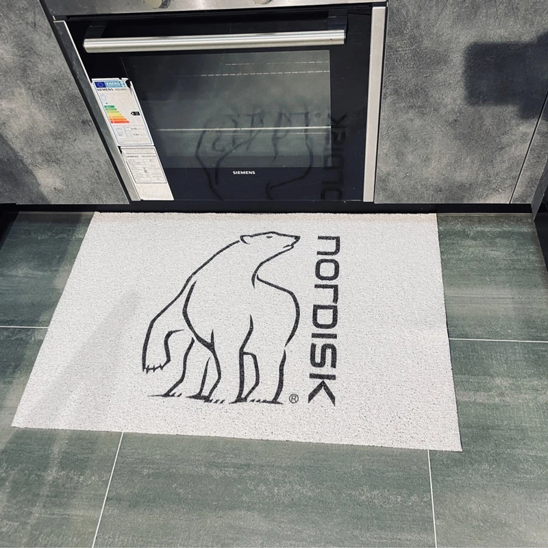

Camping Brand Carpet Bathroom Entrance White Doormat Indoor Outdoor Brand Floor Rugs Absorbent Mat Anti-slip Rug for Home Deco