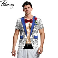 phantasy mens t shirt plus size sports short sleeve shirt fashion 3d print clothing print casual t shirt male cosplay top tee