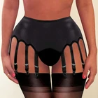 Пояс для подвязки Женский, ремень с 10 лямками, пикантное нижнее белье высокого качества, прозрачный пояс для чулок, эластичные подвязки