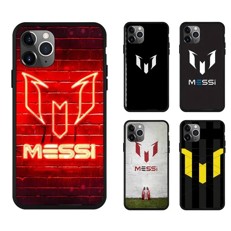 

F1 leo-F-Messi-S-logo Phone Case For Iphone 5 5S SE 6 6s 7 8 plus X Xr XS 11 12 Mini Pro Max Cover Fundas Coque