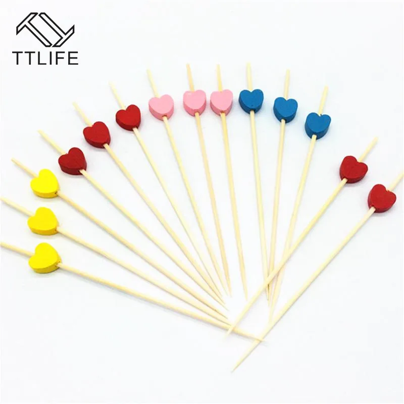 100 шт. 12 см буфет для еды в форме сердца | Дом и сад