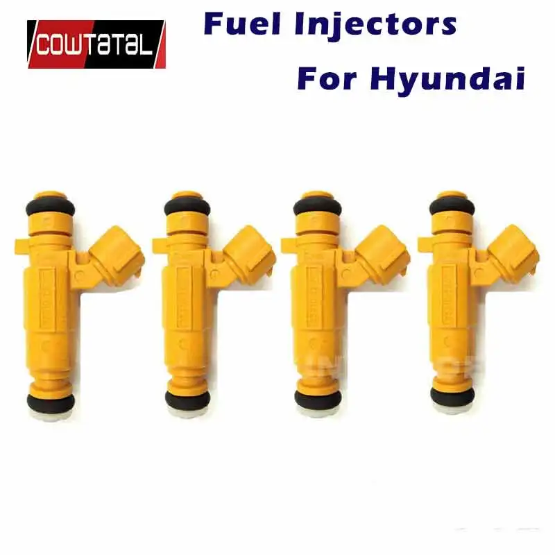 

Auto Engine Parts 4PCS Fuel Injectors Nozzle 35310-2B020 353102B020 or Hyundai i20 i30 KIA Venga Cerato 1.4 1.6 G4FG