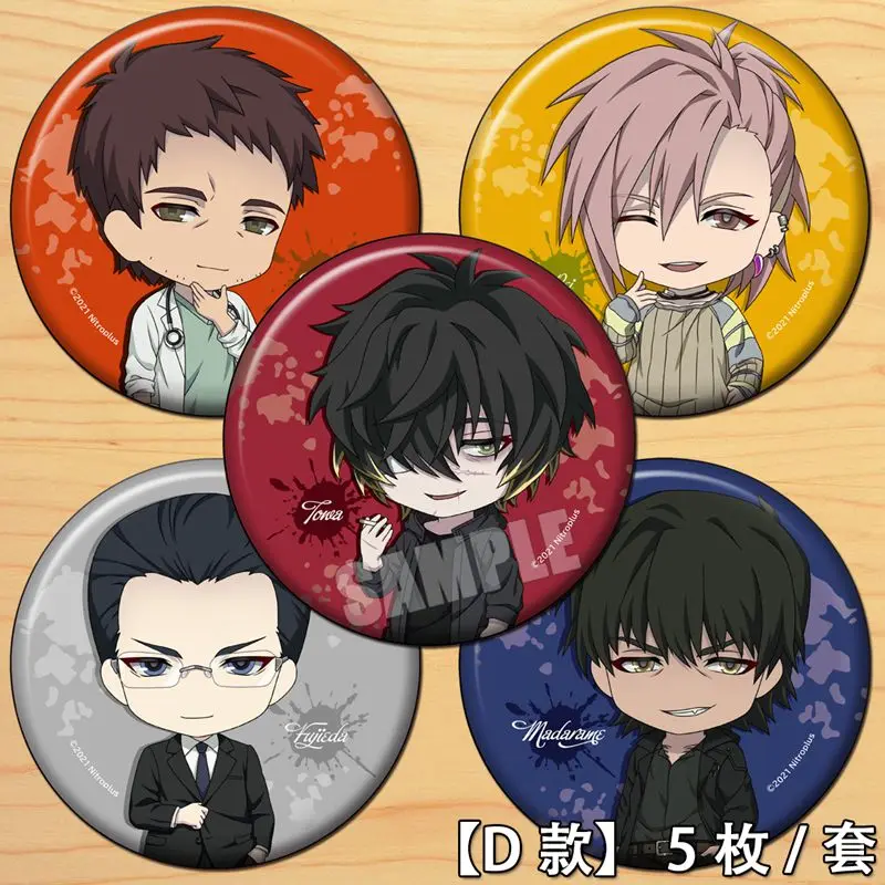 

Anime Slow damage Figure 9293 Badges Round Brooch Pin Badge Gift Kids Toy