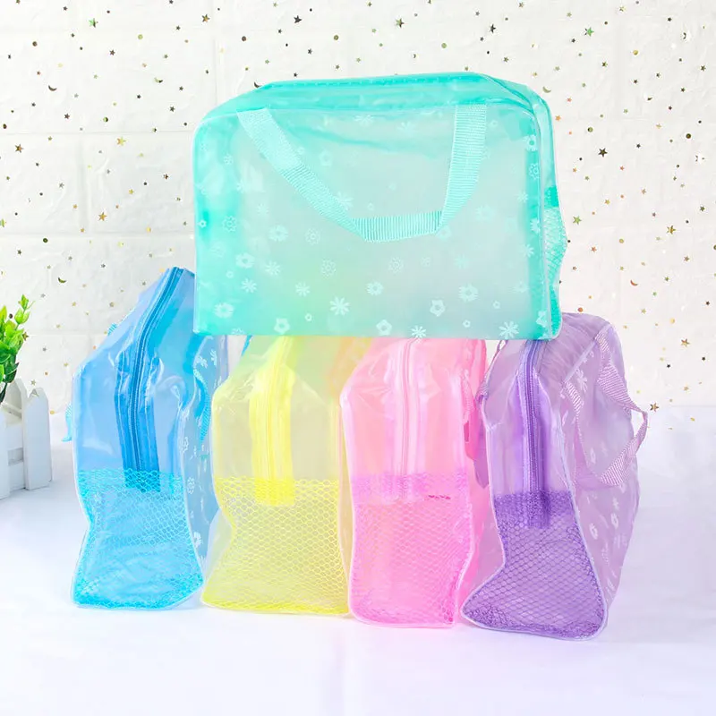 Водонепроницаемый прозрачный органайзер для косметики из ПВХ|Коробки и ящики