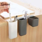 Пастельные мини-коробки для хранения настольная подставка для ручек Настольный карандаш ручка органайзер для дома и офиса держатели для мелочей складские принадлежности