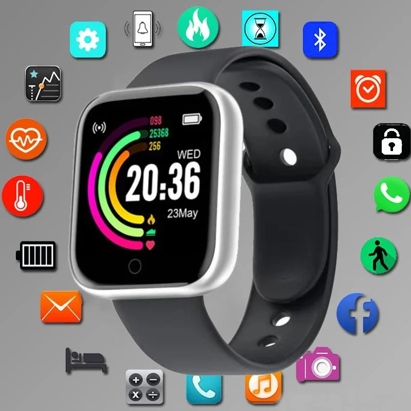

Women Watches Digital Smart Sport Watch Digital Led Electronic Wrist Watch Bluetooth Fitness Wristwatch Men Kids Hours Hodinky