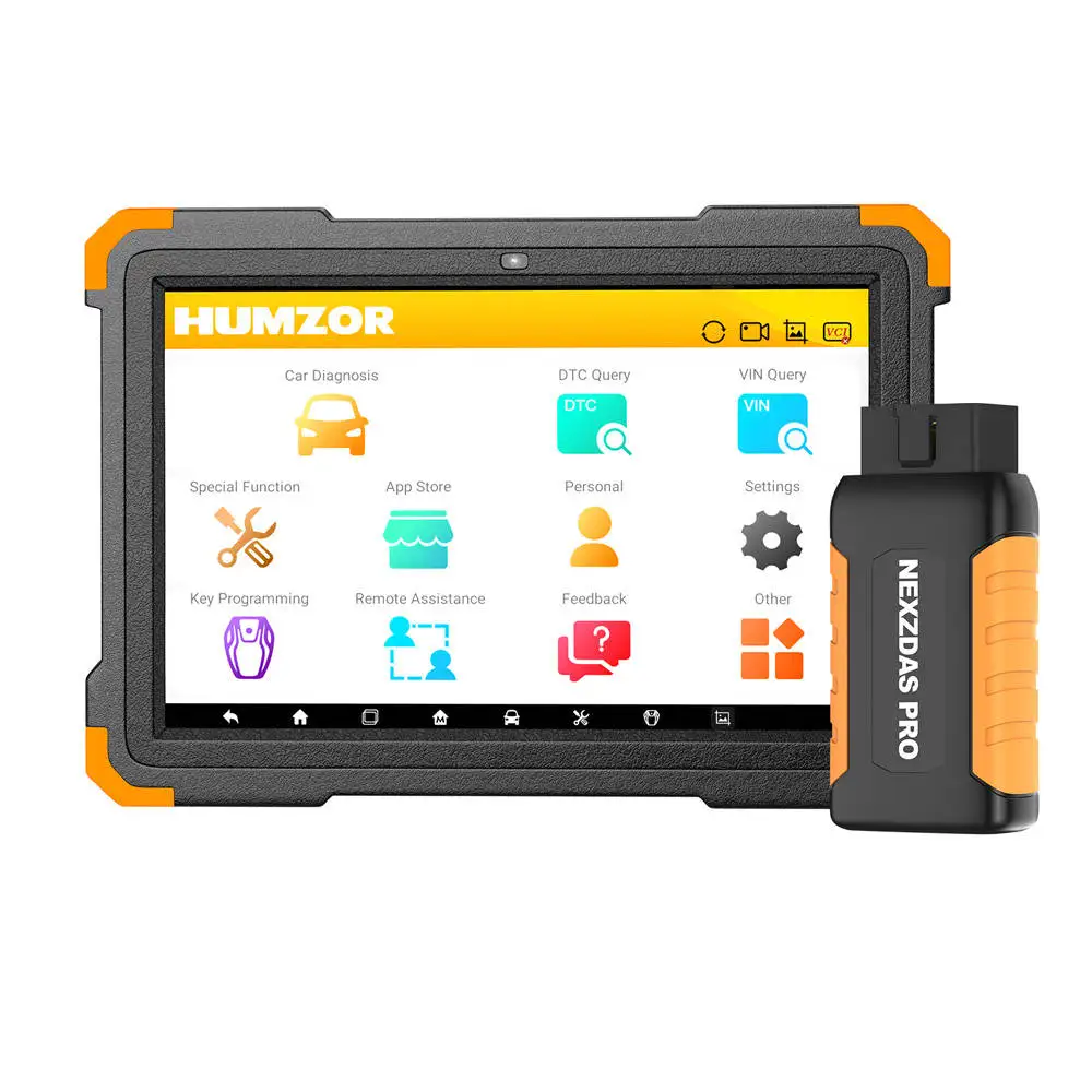 

Humzor NexzDAS Pro OBD2 Scanner With IMMO/ABS/EPB/SAS/DPF/Oil Reset Full System Auto Diagnostic Tool