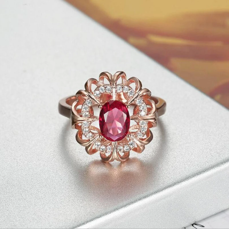 YANHUI Принцесса Диана Виллиам Кейт 2ct красного цвета с украшением в виде кристаллов