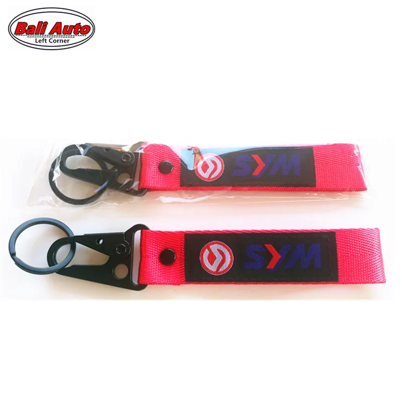 Левый угол мотоцикла вышивка брелок Коллекция Брелок Для SYM| |