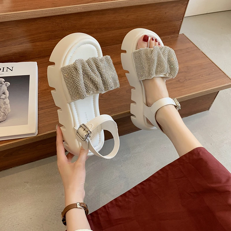 Сандалии женские с открытым носком Повседневная модная спортивная пляжная обувь