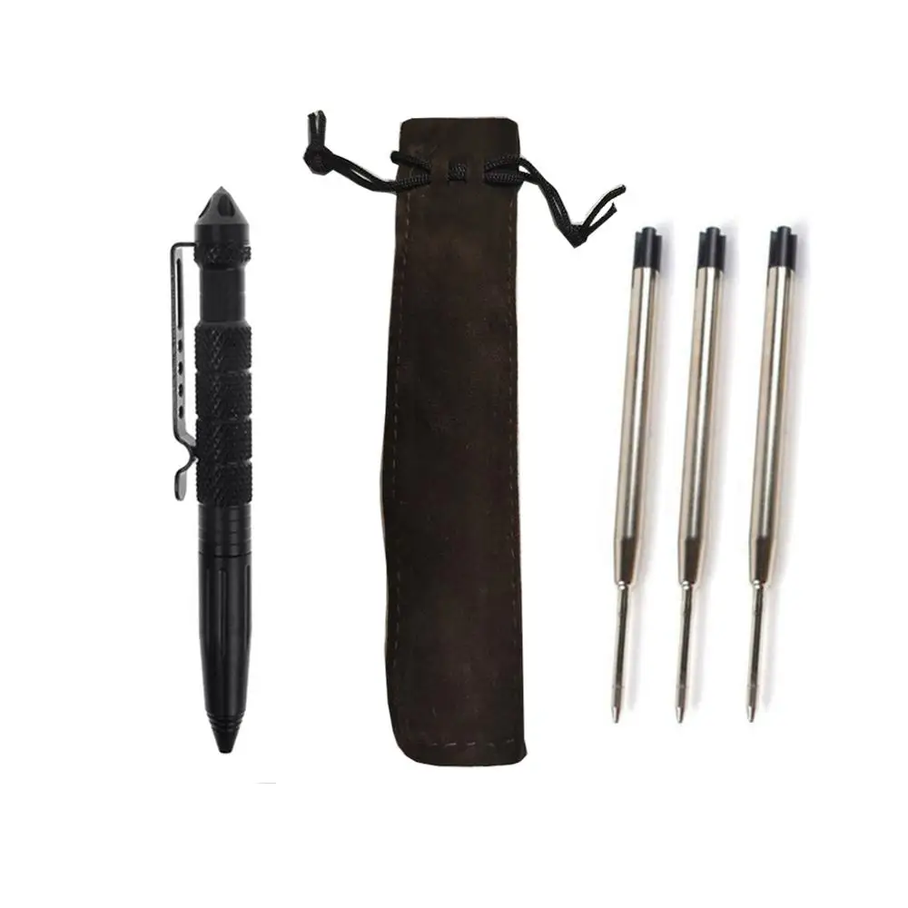 Тактическая ручка для самозащиты многофункциональная портативная авиационная