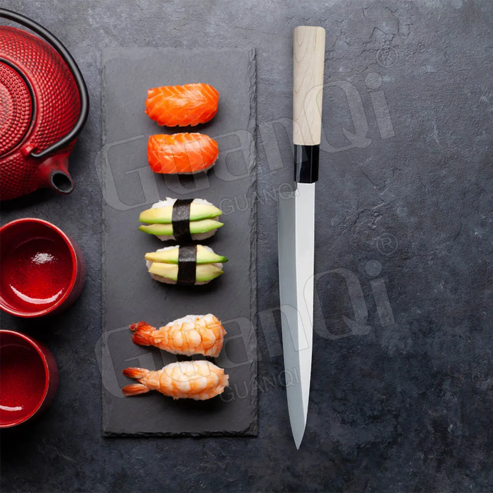 Японский Нож для суши Kinfe Профессиональный кухонный нож приготовления лосося