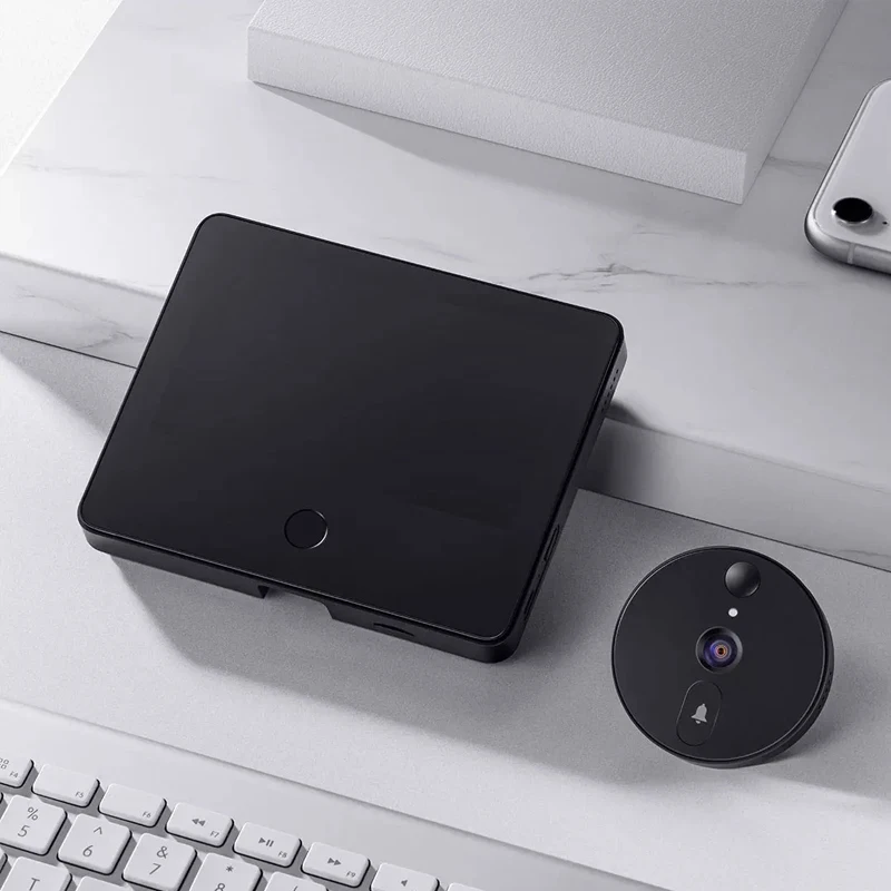 

Xiaomi Mijia Smart-Cat Eye Camera Wireless Video Doorbell with 5inch Touch Screen AI Face PIR Movement Detection Mi Home APP