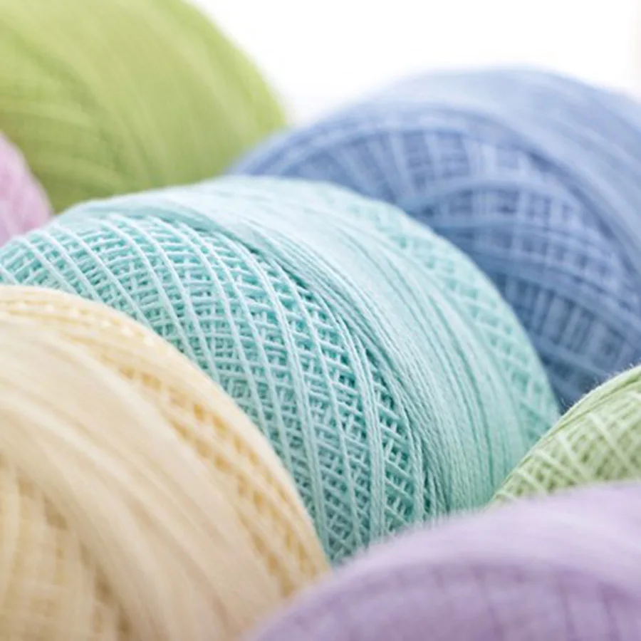 Летняя хлопчатобумажная кружевная пряжа для вязания крючком 50 см 0 8 мм ручной