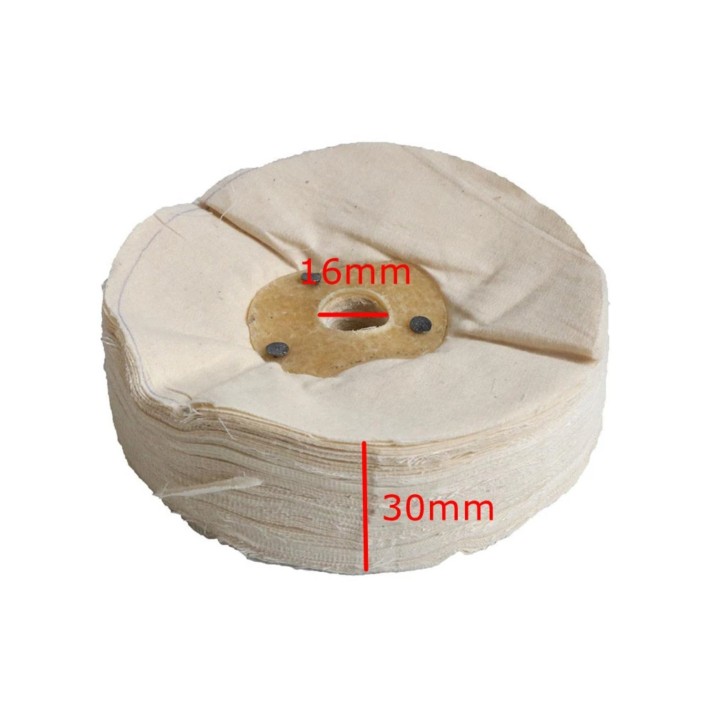

100mm - 200mm Cotton Airway Buffing Wheel Metal Polishing Wheel