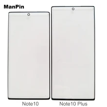2pc/lot For Samsung Note10 Plus 8 9 Screen Panel Glass Mobile Phone Touch Display Lens Replace Parts LCD OLED Repair Cell Fix