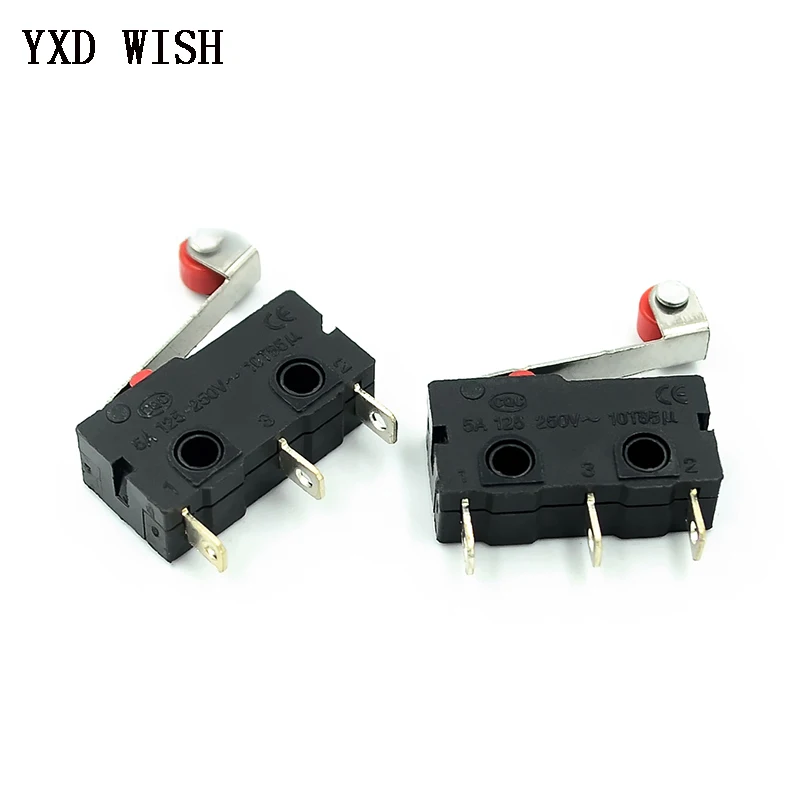 10 шт. мини микро переключатель рулевой рычаг SPDT оснастка быстрое переключение 3