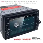 Универсальный автомобильный радиоприемник DSP IPS Android10.0, 2DIN, DVD-плеер, GPS-навигатор, OBD2, BT, 4G, Wi-Fi, 2 Гб + 16 ГБ, сенсорный экран, TPMS, RDS, ПК