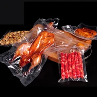 0 16mm a grade vacuum clear cooked frozen food saver packaging storage bag plastic pouch hermetic heat sealing meat snacks tea